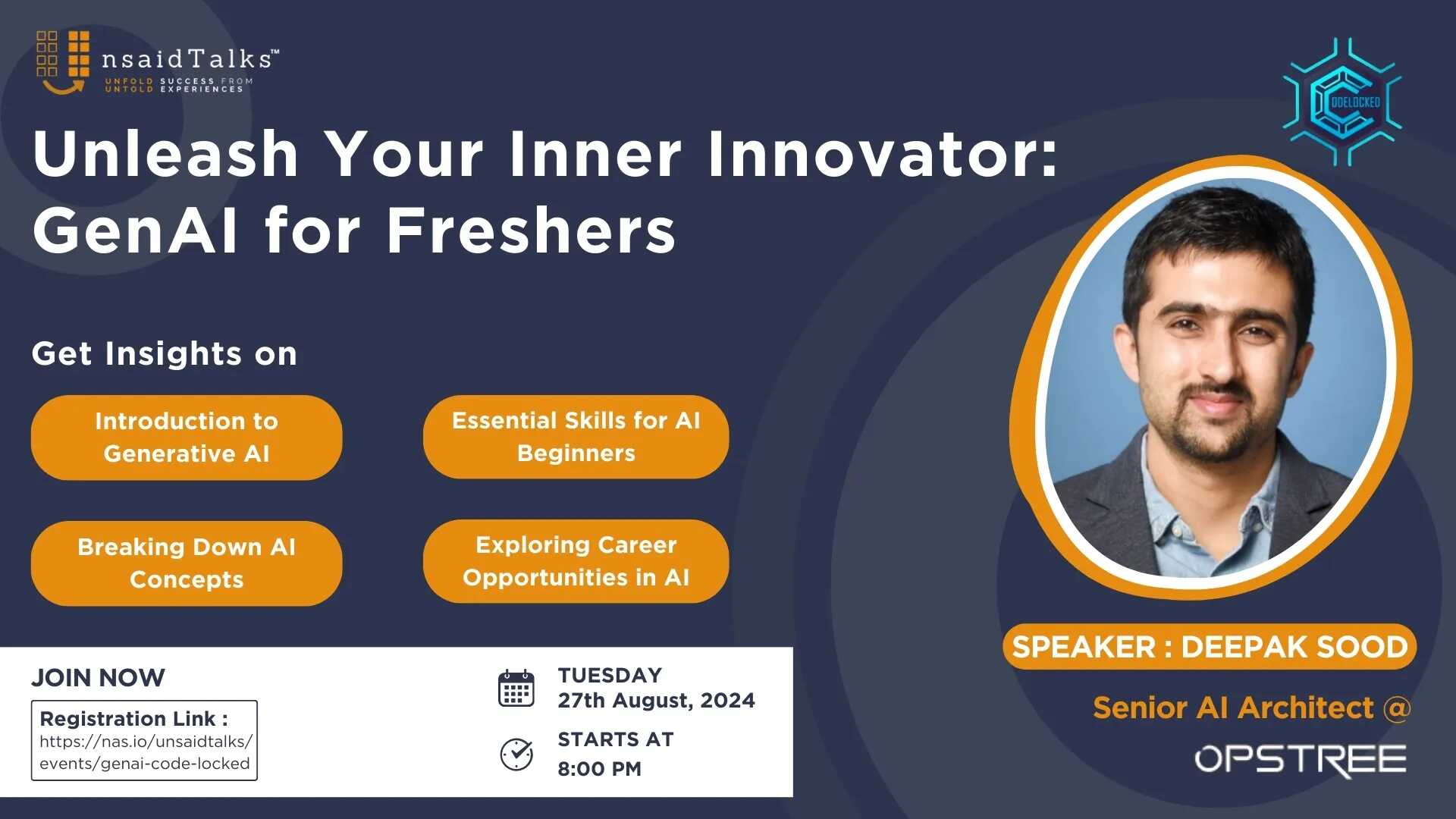 Unleash your inner innovator: GenAI for Freshers